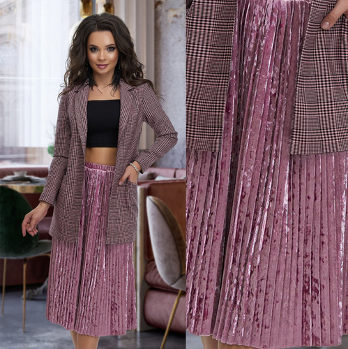 Плиссе на тканях